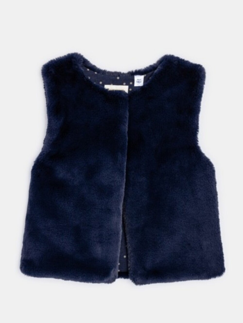 Faux Fur french brand Vest Bolero Okaïdi 6T